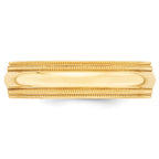 6.0mm 10K Yellow Gold Comfort Fit Wedding Band - Sophia Jewelers