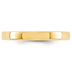 3.0mm 10K Yellow Gold Standard Flat Comfort Fit Wedding Band - Sophia Jewelers