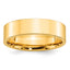 6.0mm 10K Yellow Gold Standard Flat Comfort Fit Wedding Band - Sophia Jewelers