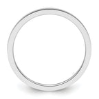 1.2mm 10K White Gold Stackable Band - Sophia Jewelers