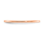 1.2mm 10K Rose Gold Stackable Band - Sophia Jewelers