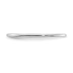 1.2mm 10K White Gold Stackable Band - Sophia Jewelers