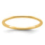 1.2mm 10K Yellow Gold Stackable Band - Sophia Jewelers