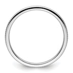 1.2mm 10K White Gold Stackable Band - Sophia Jewelers