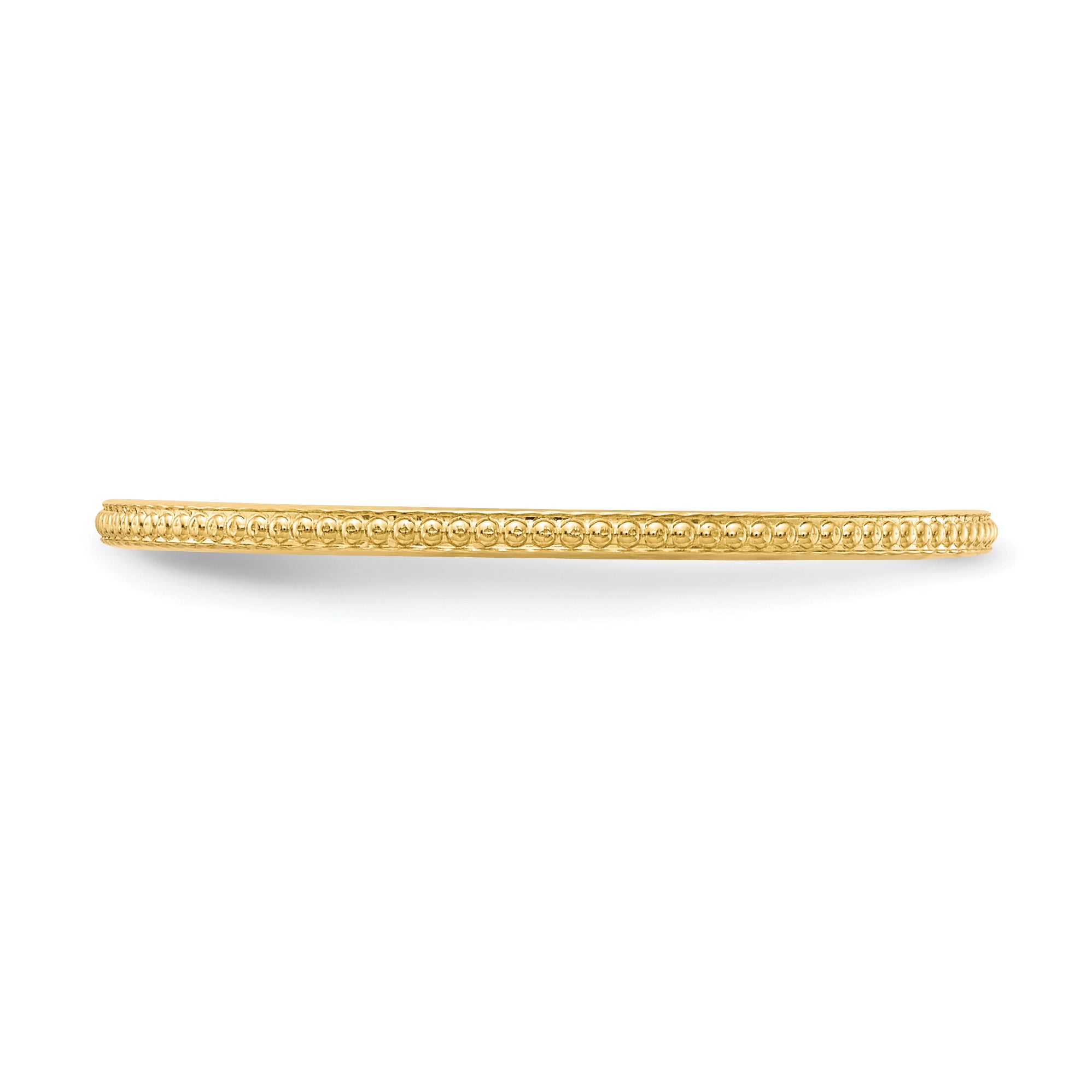 1.2mm 10K Yellow Gold Stackable Band - Sophia Jewelers