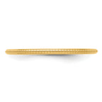 1.2mm 10K Yellow Gold Stackable Band - Sophia Jewelers