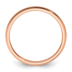1.2mm 10K Rose Gold Stackable Band - Sophia Jewelers