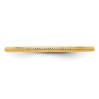 1.2mm 10K Yellow Gold Stackable Band - Sophia Jewelers