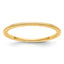 1.2mm 10K Yellow Gold Stackable Band - Sophia Jewelers