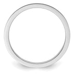 1.2mm 10K White Gold Stackable Band - Sophia Jewelers