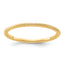 1.2mm 10K Yellow Gold Stackable Band - Sophia Jewelers