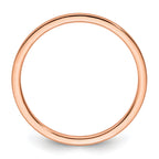 1.2mm 10K Rose Gold Stackable Band - Sophia Jewelers
