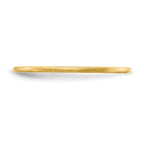 1.2mm 10K Yellow Gold Stackable Band - Sophia Jewelers