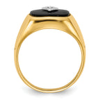 10ky AA Diamond men's ring