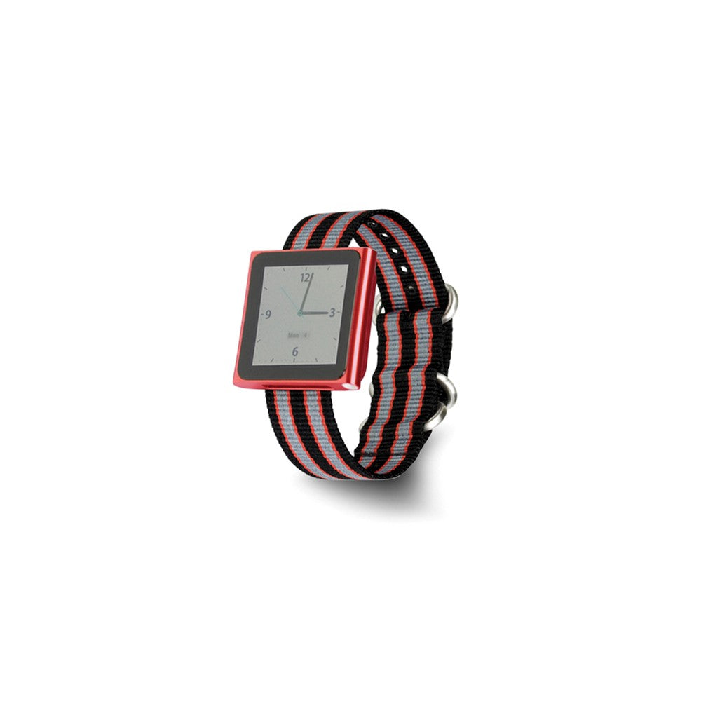 Quick Release Spring Bars Watch Band in Fabric, Brushed - Sophia Jewelers