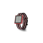 Quick Release Spring Bars Watch Band in Fabric, Brushed - Sophia Jewelers
