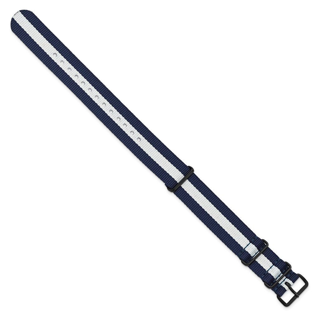 Black Nylon Watch Band