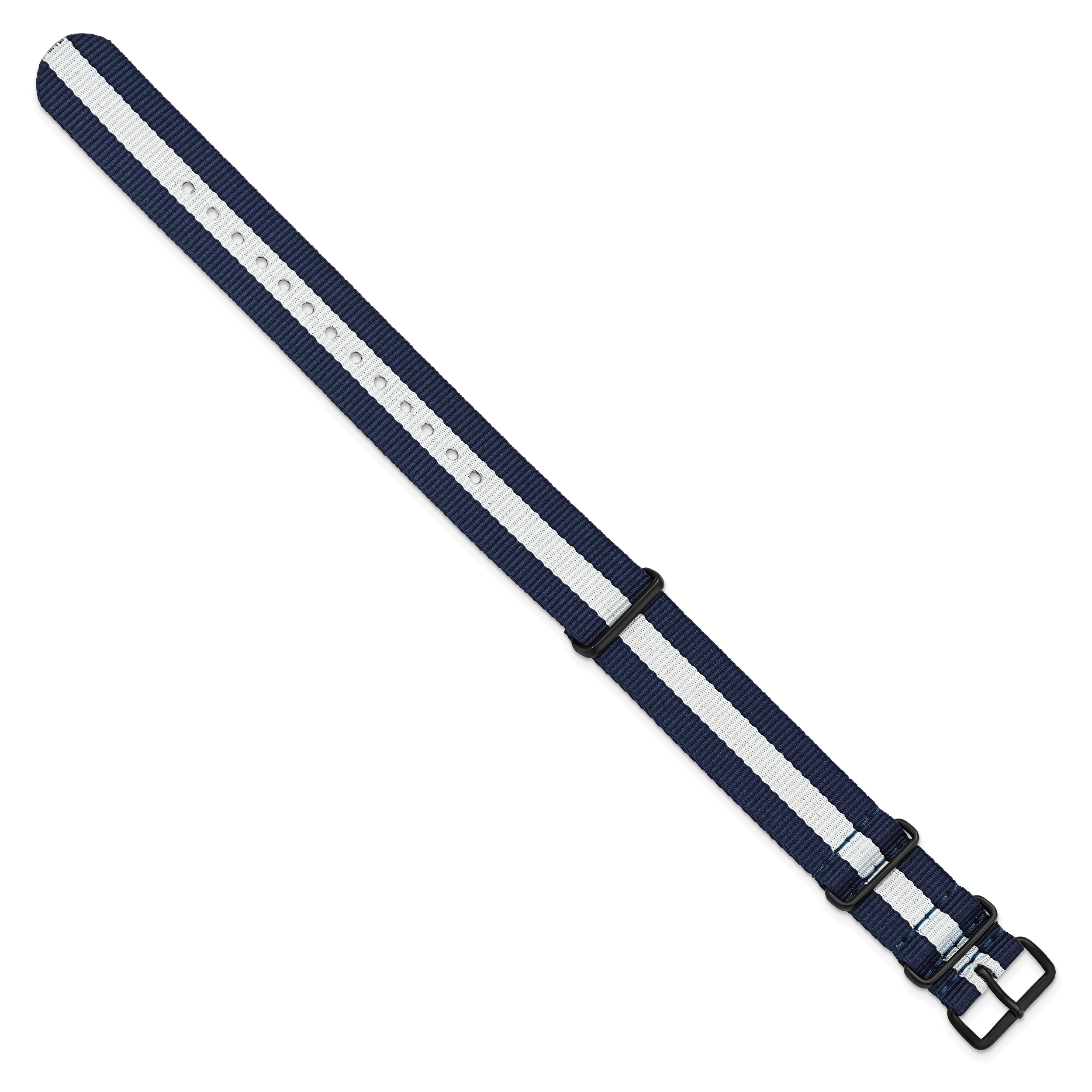Black Nylon Watch Band