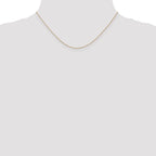 0.8mm 14K Yellow Gold Round Cable Chain - Sophia Jewelers