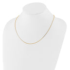 0.9mm 14K Yellow Gold Box Chain - Sophia Jewelers