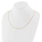 0.9mm 14K Yellow Gold Box Chain - Sophia Jewelers