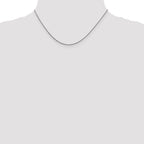 0.8mm 14K White Gold Wheat Chain - Sophia Jewelers