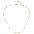 1.0mm 14K Yellow Gold Wheat Chain - Sophia Jewelers