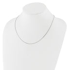 0.9mm 14K White Gold Box Chain - Sophia Jewelers