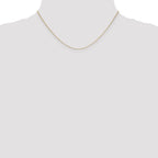 0.5mm 14K Yellow Gold Baby Box Chain - Sophia Jewelers