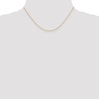 0.8mm 14K Yellow Gold Wheat Chain - Sophia Jewelers