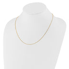 14K Adjustable .8mm Box Chain