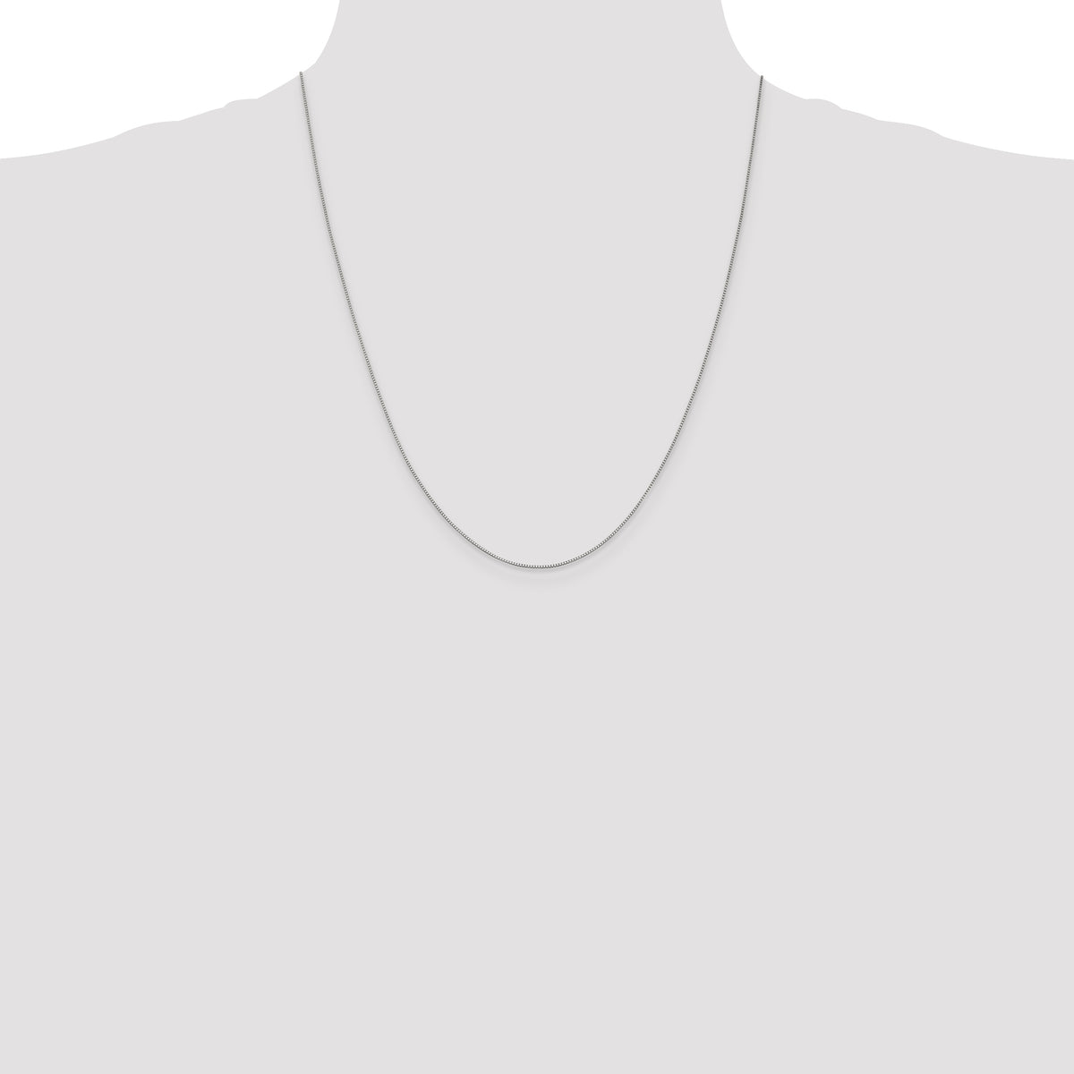 Box Chain in 14K Gold, Anklet to Necklace Lengths, 0.7mm - Sophia Jewelers