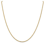 14K 1.5mm Cyclone Chain