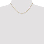 1.1mm 14K Yellow Gold Round Cable Chain - Sophia Jewelers