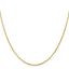 1.4mm 14K Yellow Gold Flat Cable Chain - Sophia Jewelers