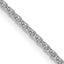 1.4mm 14K White Gold Flat Cable Chain - Sophia Jewelers