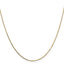 0.8mm 14K Yellow Gold Box Chain - Sophia Jewelers