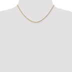 14K 1.3mm Singapore Chain