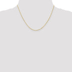 1.0mm 10K Yellow Gold Singapore Chain - Sophia Jewelers