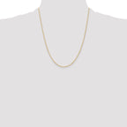 10k 1 mm Singapore Chain