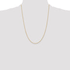 10k 1 mm Singapore Chain