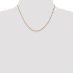10K 1.3 mm Singapore Chain