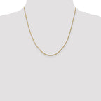 10K 1.3 mm Singapore Chain