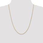 10K 1.3 mm Singapore Chain