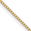 0.7mm 10K Yellow Gold Box Chain - Sophia Jewelers