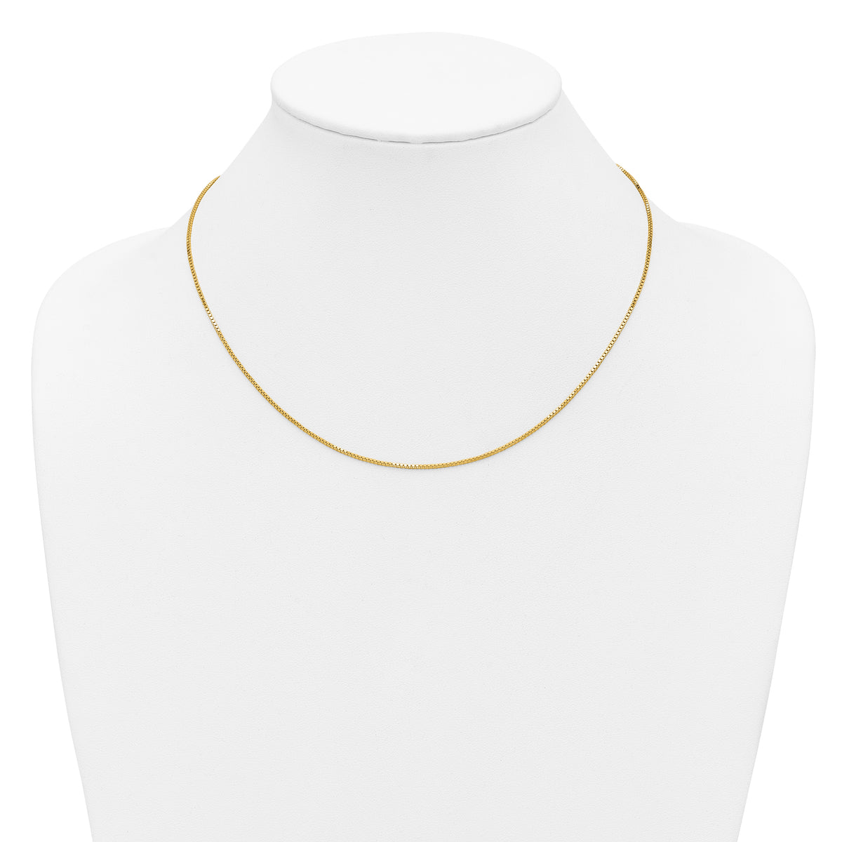 14K 1mm Box Chain