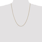 14K 1mm Box Chain