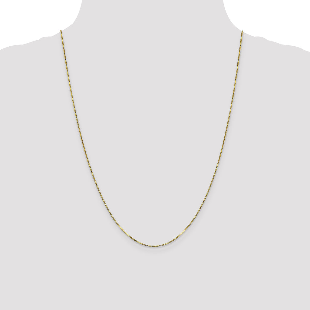 10K .8mm Box Chain