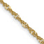 1.7mm 10K Yellow Gold Singapore Chain - Sophia Jewelers