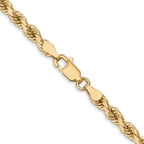 4.0mm 10K Yellow Gold Diamond-Cut Rope Chain - Sophia Jewelers